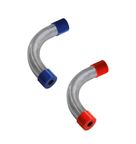 Curva Metálica Galvanizado a Fogo RIR 3/4" 90° BSP EC-EDB 72 Elecon