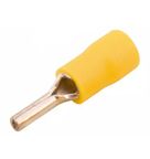 Terminal Pino Isolado PVC 6 mm² Amarelo P-1034 AXT Industrial