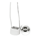 Soquete de Encaixe GU10 Porcelana MT1103 Decorlux