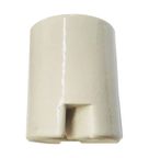 Soquete E-27 4 A 250 V em Porcelana Branco Sem Rabixo 1464DFP Lorenzetti Legrand