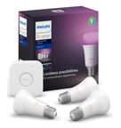 Kit Inicial: 3 Lâmpadas Inteligentes E27 929002261601 Philips Signify