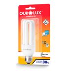 Lâmpada Fluorescente 3U 20W 6400K 127V 04030 Ourolux