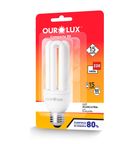 Lâmpada Fluorescente 3U 15W 6400K 220V 04021 Ourolux