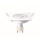 Luminária LED Spot Quadrada Embutir 5W 2700K SPOTLED550WQQSSW Philips Signify