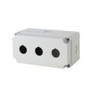 BOTOEIRA PLA P/ 3 BOTAO DE COMANDO IP65 3SB78130AA100BA0