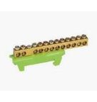 Barramento Terra Verde 12 Terminais 928056 Cemar Legrand