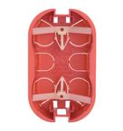 Caixa de Embutir Retangular 4x2 Vermelho 689024 Pial Legrand