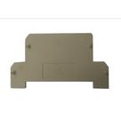 Tampa Conector de Passagem 1,5 mm Bege C9503336000 Weidmüller Conexel