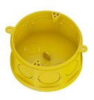 Caixa de Embutir Embutir Octogonal 4x4 xx60,5 mm em PVC Amarela 33043155 Tigre