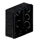 Caixa de luz Embutir Quadrada 4x4 112x112x47,5 mm em PVC Preta 33042884 Tigre