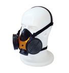 Respirador Reuitilizável Semifacial Borracha Preto Modelo COMFO II 296832 MSA Safety