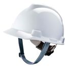 Capacete Aba Frontal com Suspensão Fas-Trac III Branca Classe B Siemens 217256 MSA Safety