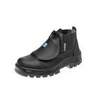 Bota de Segurança em Micro Fibra Preto com Elástico Biqueira de Composite Tam 38 65B19 MEX CPAP Marluvas