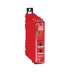 Relé de Segurança Monitoramento/Parada Emergência Preventa Xps Cat 3/4 3NA 24VCA/VCC Trilho DIN XPSUAF13AP Schneider