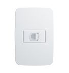 Conjunto 1 RJ11 4 Fios 4X2 Branco Origen N0517 BL