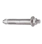 CHUMBADOR CBA ACO CARBONO GALVANIZADO ELETROLITICO 3/8" 80MM  C/PRISIONEIRO