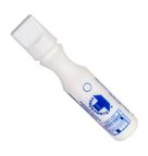 MARCADOR INDUSTRIAL BISNAGA PLASTICA 60ML 3MM BRANCA HIBRÃDA (AGUA) TRAÃ‡O FORTE