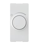 Dimmer Rotativo Resistivo Lampada Incandescente Halogena  127V 250W (Led-100W) Branco Origen N0160.1 BL