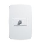 Conjunto 1 Antena TV 4X2 Branco Origen N0550 BL